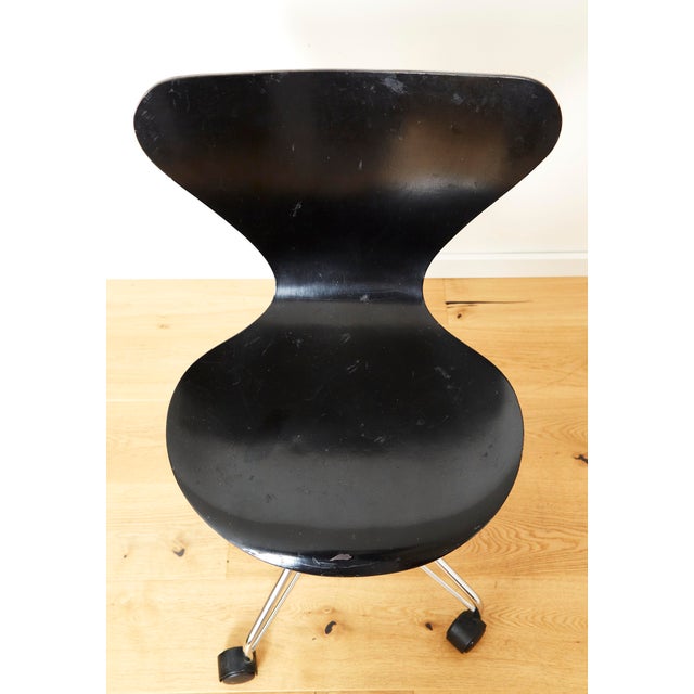 Model 3117 Office Chair by Arne Jacobsen for Fritz Hansen, 1980s For Sale - Image 15 of 16