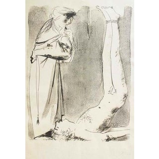 Giacomo Manzú, Partisan Edition of 100, 1954, Lithograph For Sale
