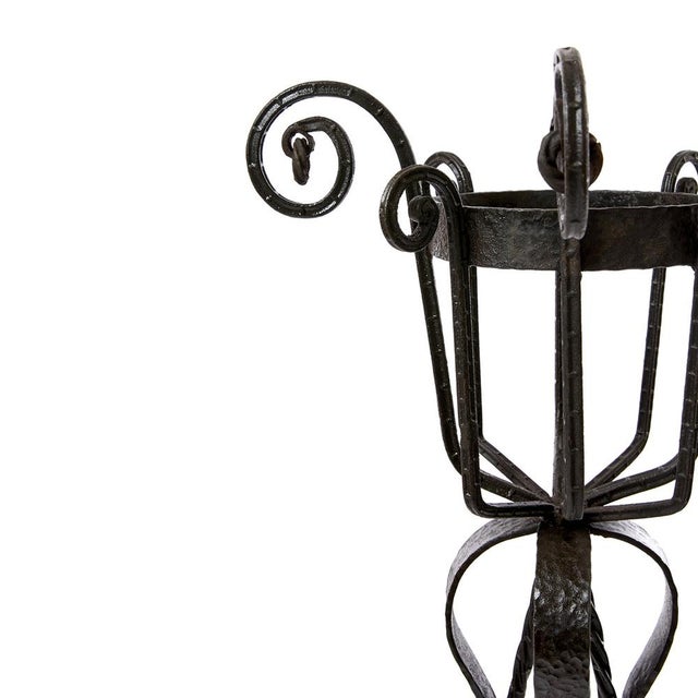 19th Century Wrought Iron Flower Box, 1890s For Sale - Image 4 of 5