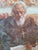 Portraiture Ramon Kelley Original Oil Painting Portrait of a Mexican Priest in Church For Sale - Image 3 of 12