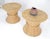 Pair of Sheaf of Wheat 26" Round Side End Table Stands Pedestals MINT For Sale - Image 14 of 17