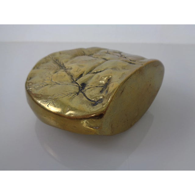 Brutalist Bronze Vase, 1960s For Sale - Image 13 of 18