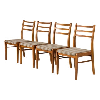 Vintage Teak Dining Chairs from Nathan, 1960s, Set of 4 For Sale