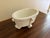 Late 20th Century Vintage French Country White Porcelain Rope-Form Cachepot For Sale - Image 5 of 12