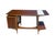 Mid-Century Modern Rare Vintage Mid Century Modern Cosmopolitan Lane Rosewood Desk Restored Brass Tile 1960s For Sale - Image 3 of 12