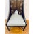 2020s Barbara Barry for Baker / McGuire Organic Modern Dark Tobacco Canned Dining Chairs Set of Eight For Sale - Image 5 of 8