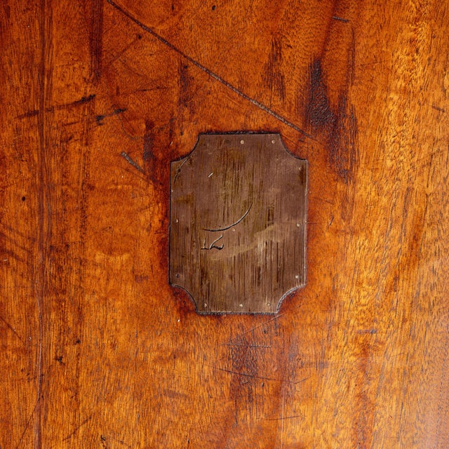 19th Century French Camphor Wooden Marine Chest For Sale - Image 9 of 9