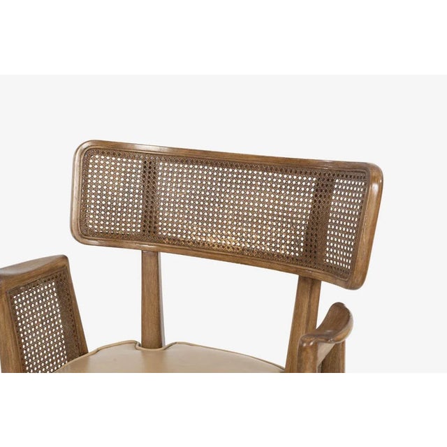 Edward Wormley for Dunbar Curved-Back Dining Chairs - Set of 6 For Sale - Image 11 of 13