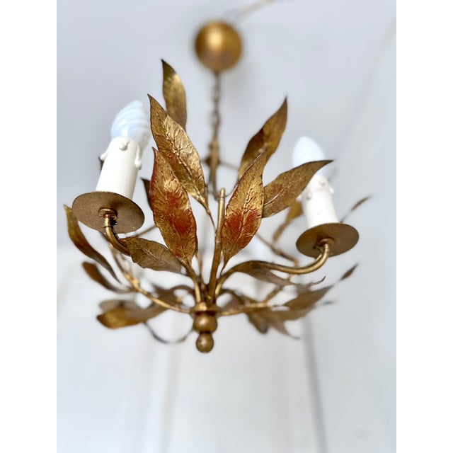 Vintage Hollywood Regency Pendant Light, 1960 For Sale - Image 13 of 18