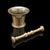This is an antique apothecary mortar and pestle. An English, bronze chemist's shop aid, dating to the Georgian period,...