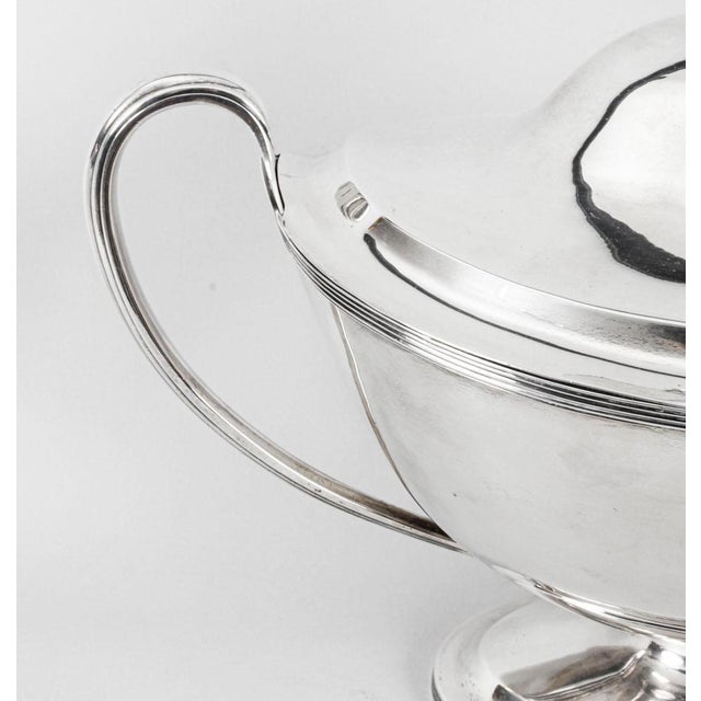 George III Silver Tureen by William Bennett for Birchall and Hayne, 1808 For Sale - Image 12 of 18