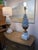 Vintage Manises Casa Pupo Style Porcelain Floral Lamps With Ceramic Flowers Pair For Sale - Image 6 of 12