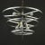 Large Vintage Crystal Chandelier, Italy, 1960s For Sale - Image 12 of 13