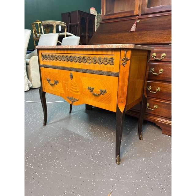 This beautiful Gustavian style chest of drawers, expertly crafted in Sweden, bridges the gap between classic French Louis...