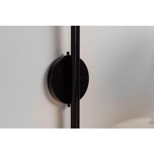 Metal Glass and Metal Model 154 Wall Lamp by Sergio Asti for Arteluce, Italy, 1964 For Sale - Image 7 of 18