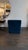 2020s Lancaster Remi Floating Swivel Chairs in Sapphire Mohair For Sale - Image 5 of 6
