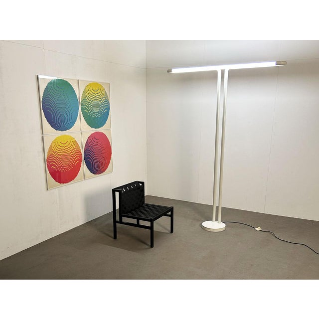 Metal TC1 Floor Lamp by Aldo Van Den Nieuwelaar, 1969 For Sale - Image 7 of 10