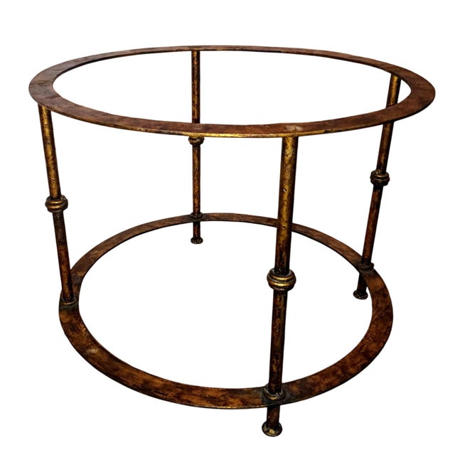 Etruscan Elegance: A Pair of Imported (Spain)Diego Giacometti Style Side Tables For Sale - Image 10 of 11
