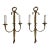 Louis the 16th Bronze Wall Lights - A Pair For Sale
