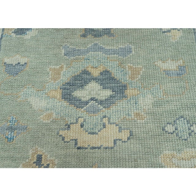 Turkish Turkish Oushak Rug 2'10"x 5'6" #19191 For Sale - Image 3 of 8