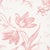 Contemporary SAMPLE - Schumacher Toile De Fleurs Wallpaper In Pink For Sale - Image 3 of 4