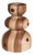 Beech and Cumaru Candlestick 5 by Romain Des Bois For Sale
