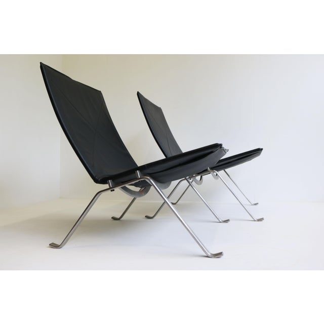 Set of PK22 Lounge Chairs by Poul Kjaerholm for Fritz Hansen, 2007 For Sale - Image 10 of 18