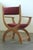 Mid-Century Modern Vintage Brutalist Kurul Armchairs in Oak by Henning Kjærnulf, 1960s, Set of 2 For Sale - Image 3 of 18