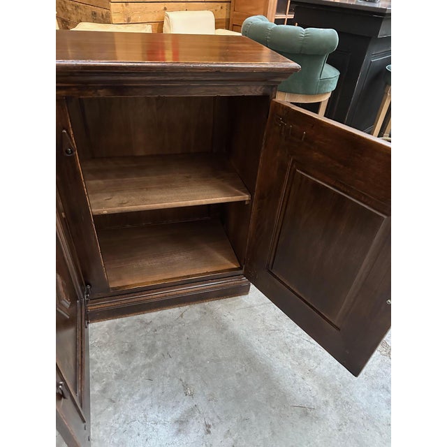 Solid Oak Sideboard, 1960s For Sale - Image 13 of 15