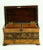 Brown 1800s Tunbridge Ware Tea Caddy With Two Containers, Exotic Wood For Sale - Image 8 of 13