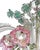 2020s Classical Luxury Venetian Pink and Green Floreal Murano Glass Chandelier. For Sale - Image 5 of 6