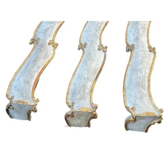 Early 19th Century Trio of 19th Century French Chateau Valances For Sale - Image 5 of 11