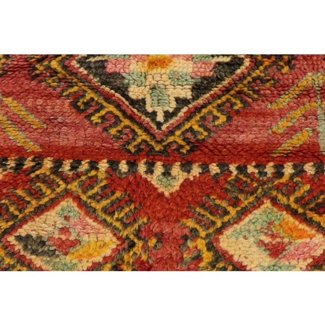 Late 20th Century Late 20th Century Vintage Moroccan Rug 05'04 X 10'08 For Sale In Dallas - Image 6 of 10