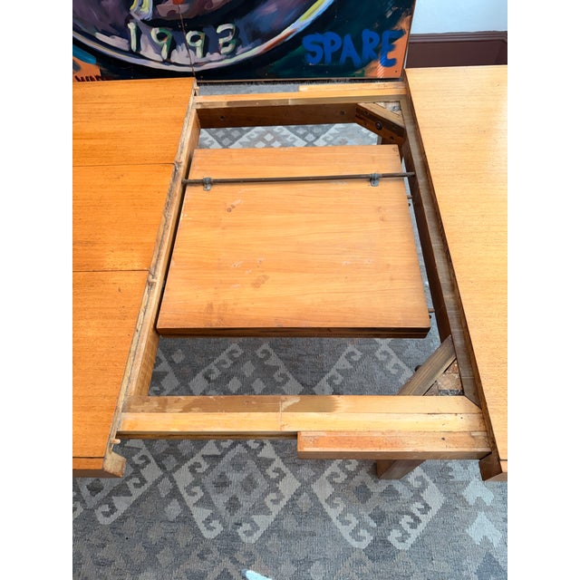 Wood Mid 20th Century George Nelson for Herman Miller Dining Table For Sale - Image 7 of 15