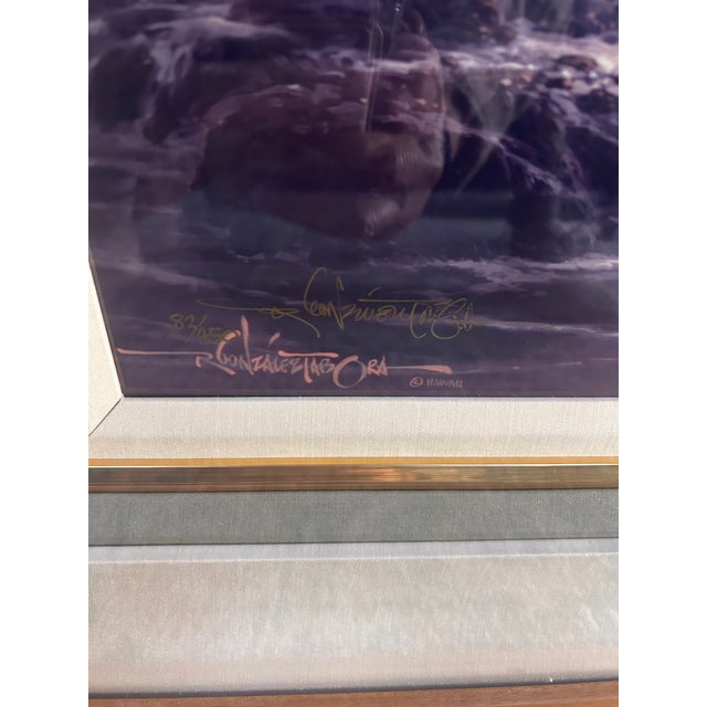 1990s 1990s Roy Gonzales Coastal Tabora Symphony of the Sea For Sale - Image 5 of 6