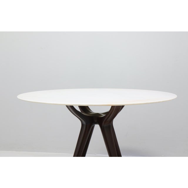 Model 7387 Dining Table by Osvaldo Borsani for Atelier Borsani Varedo, 1951 For Sale - Image 12 of 13