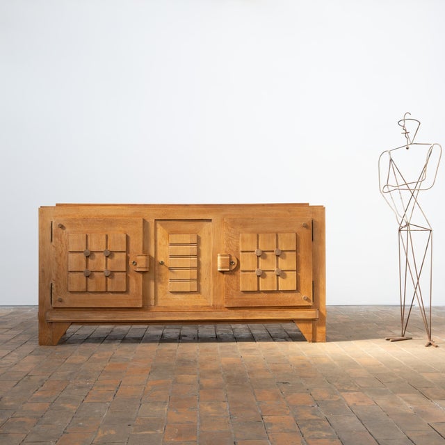Sideboard in the style of Charles Dudouyt, 1940s For Sale - Image 9 of 10