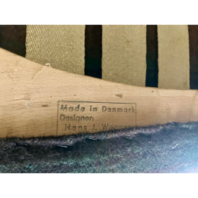 1970s Ap 19 “Papa Bear” Chair by Hans Wegner for a.p. Stolen For Sale In Birmingham - Image 6 of 6