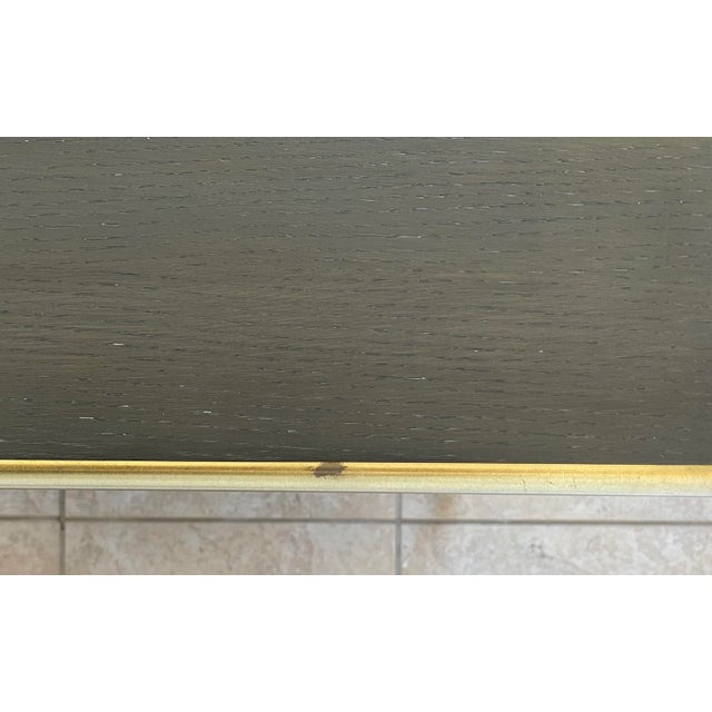 Gray Sabin Angeles Rectangle Two-Tiered Side or Coffee Table For Sale - Image 8 of 11