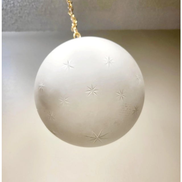 This vintage pendant may be petite, but it's perfect for small spaces like closets, powder rooms, and pleven pantries....