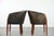 Cowhide and Wooden Tub Chairs, Set of 2 For Sale - Image 4 of 14