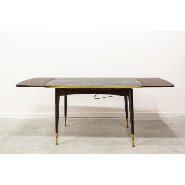 1960s Coffee or Dining Table with Adjustable Height, 1960s For Sale - Image 5 of 11