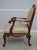 Queen Anne Thomasville Curved Queen Anne Style Chair & Ottoman For Sale - Image 3 of 18