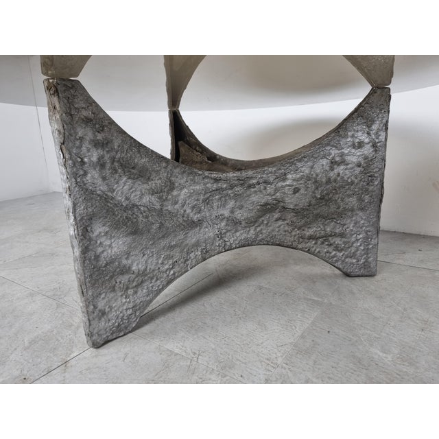 Brutalist Coffee Tables, 1970s, Set of 2 For Sale - Image 9 of 11