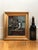 Vintage Original Cottage Oil Painting: Gilded Framed Interior Art For Sale - Image 9 of 12