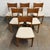 Set of 6 Mid 20th Century Danish Modern Teak Back Dining Chairs by Henning Kjærnulf for Soro Stolefabrik For Sale - Image 10 of 10