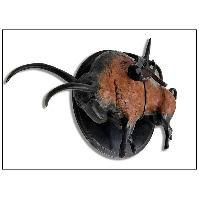Contemporary 1980s Bull, Star Liana York For Sale - Image 3 of 4