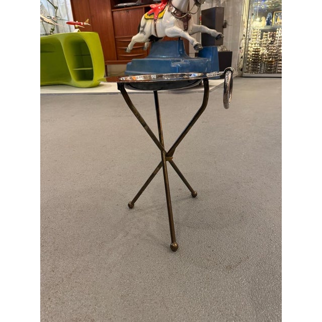 Neoclassical Collapsing Side Tables, 1960s, Set of 2 For Sale - Image 10 of 12