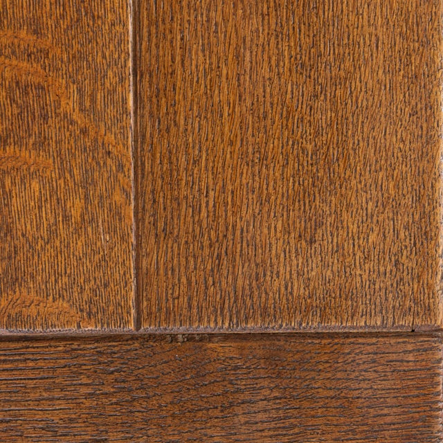 Wood Oak Trestle Dining Table in Original Patina, Antique, France, Circa 1970 For Sale - Image 7 of 11