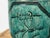 Turquoise green antique decorative vase (c.1820). Approximate year of manufacture: 1820. The dimensions of this ancient...